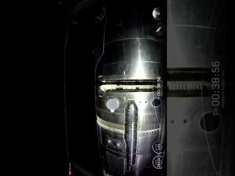 Starship in space as seen from a Starlink satellite!!!