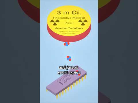 How Alpha Particles Can Break Computer Chips