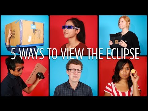 5 Safe Ways To View The Eclipse