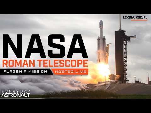 Watch SpaceX launch NASA's flagship Nancy Grace Roman Space Telescope on a Falcon Heavy!
