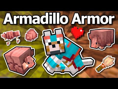 Ultimate Minecraft 1.21 Wolf Armor & Armadillo Guide - Wolf Army, Scute Farm & More!