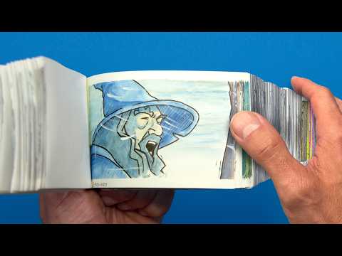 120,000 page Flipbook of Lord of the Rings