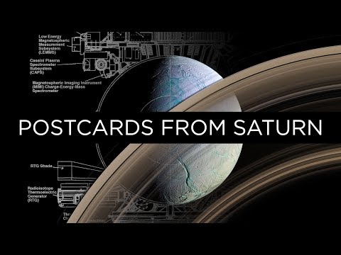 Cassini's Postcards From Saturn