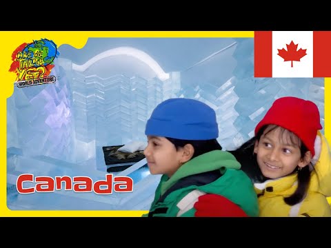 ❄️ Kids Discover How Ice Hotels Are Built 🇨🇦 | Travel Adventure for Kids @travelkidsTVSHow