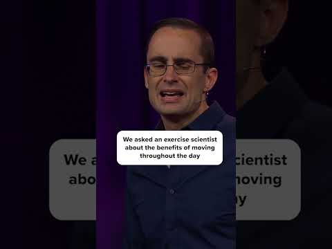 Tips for combating our culture of sitting most of the day #TEDTalks