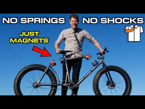 The Magnet Suspension Bike