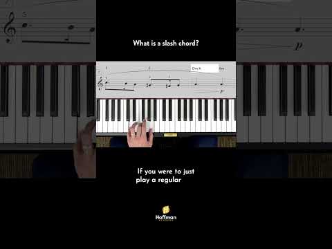 What is a slash chord?