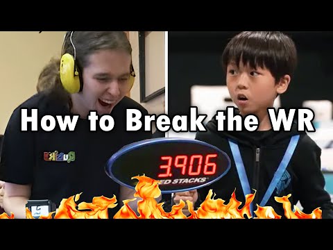 How to Break the Rubik's Cube World Record