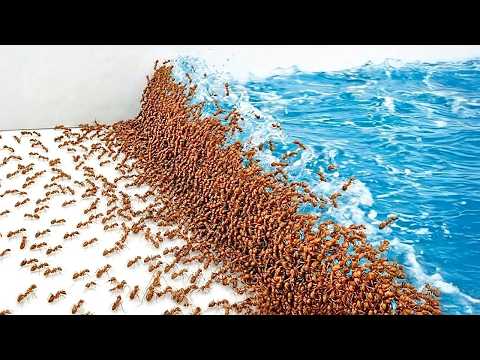 1,000 Ants vs. Natural Disasters